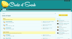 Desktop Screenshot of circleofsnark.com